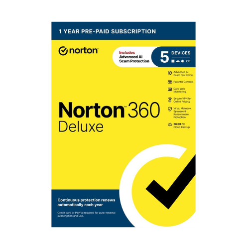 Complete Antivirus Protection for Five Devices with VPN