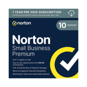 Advanced Business Cybersecurity Suite for Ten Devices with Support