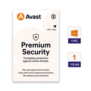 Avast Premium Security Antivirus Pro 1-Year