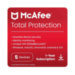 McAfee Privacy & Identity Guardian with Identity Monitoring for One User