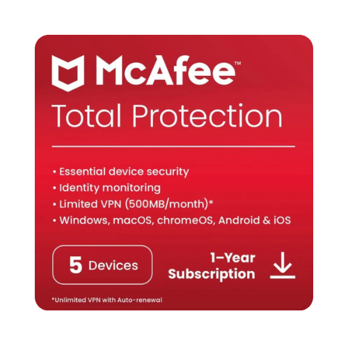 McAfee Privacy & Identity Guardian with Identity Monitoring for One User