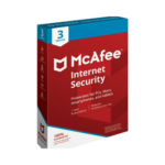 McAfee Internet Security Antivirus Software for 3 Devices with Password Manager